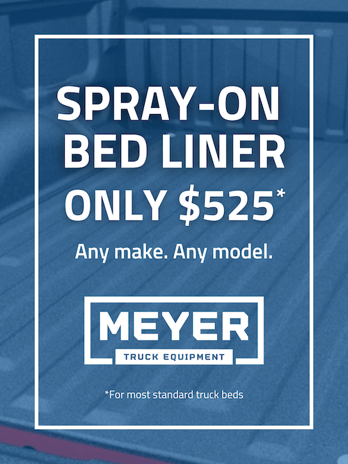 Spray on bed liner: only $525. For most standard truck beds. Any Make. Any Model.
