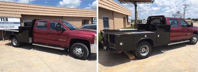 combo truck black body