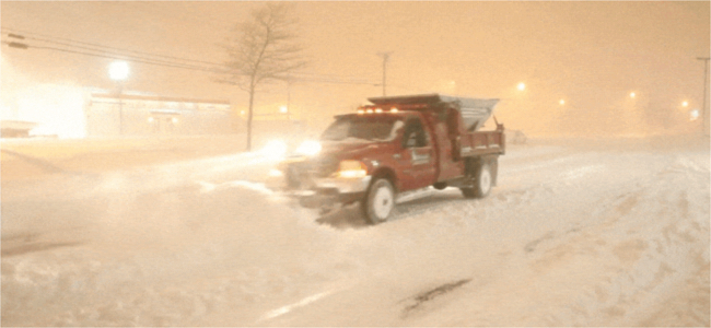 snow removal vehicle