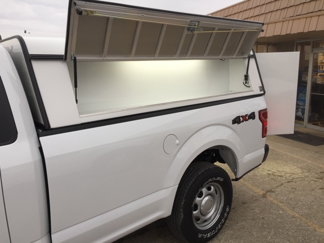 work truck rear view