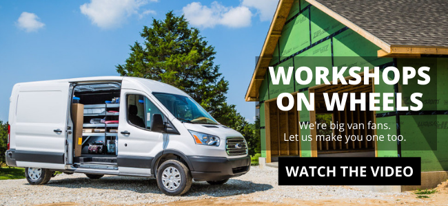 Workshops on Wheels - we're big van fans. Click to watch video